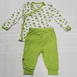 Kyte Baby 2-piece Set Kimono Top with Pants